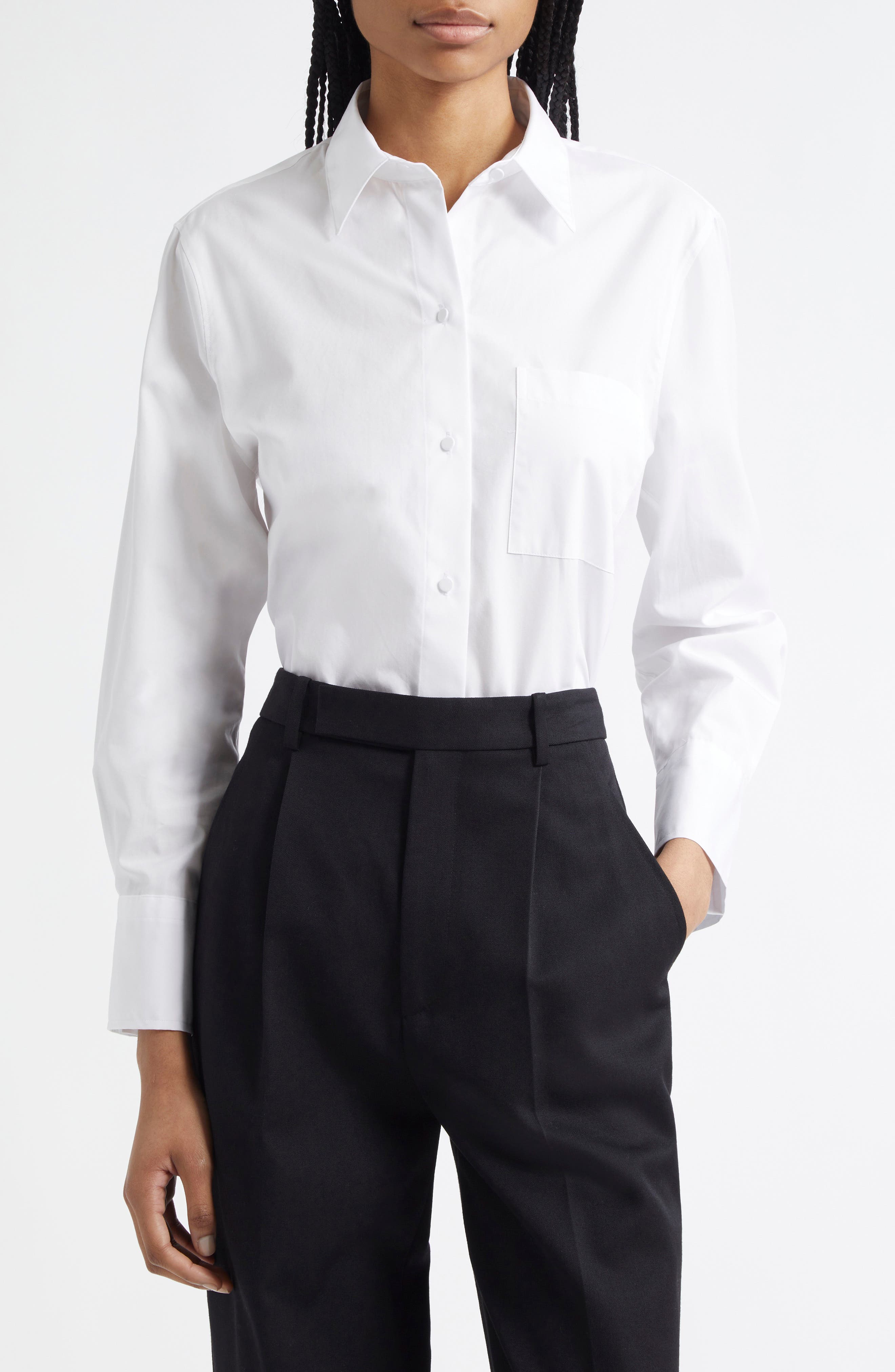 Vince Relaxed Fit Button-Up Shirt