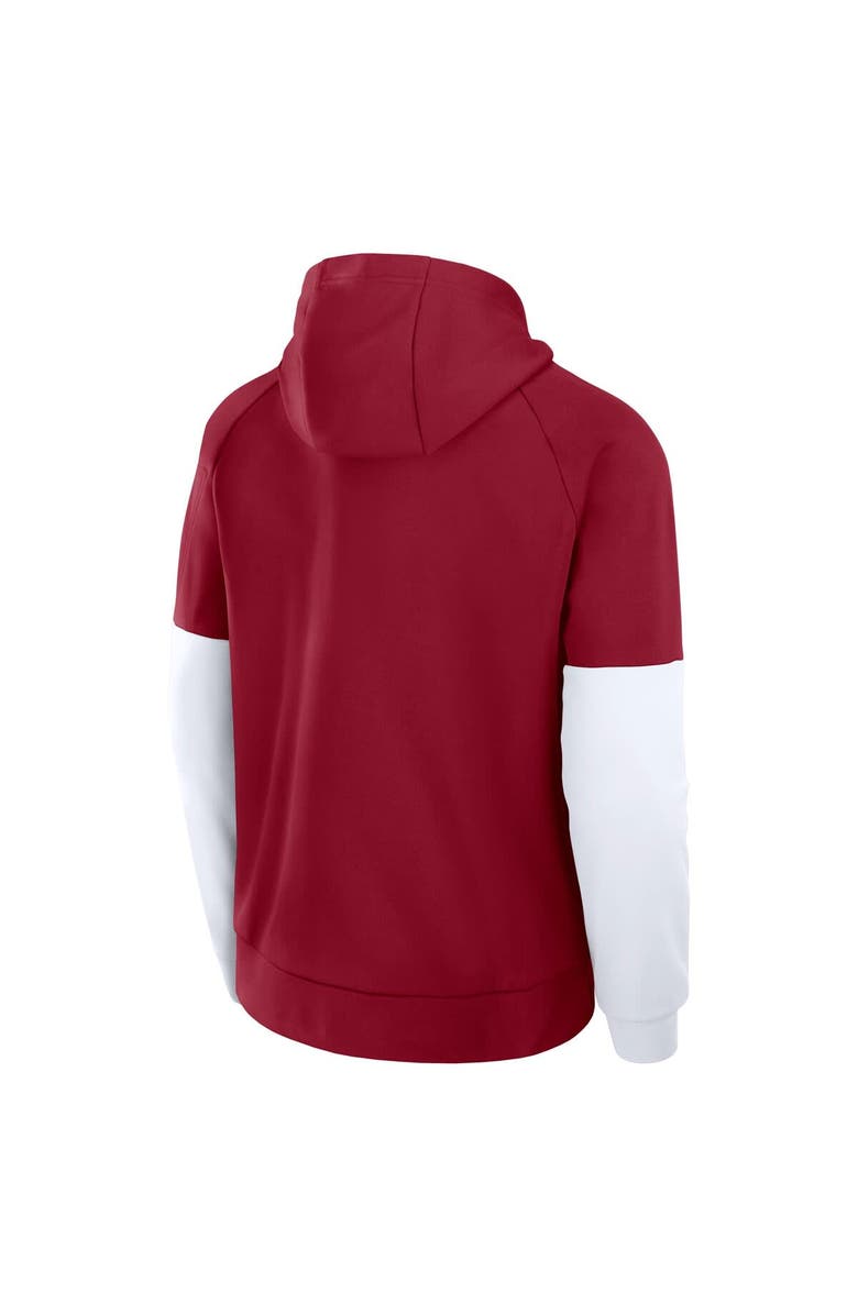 Nike Men's Nike Cardinal Stanford Cardinal Fitness Performance Pullover Hoodie, Alternate, color, Cardinal