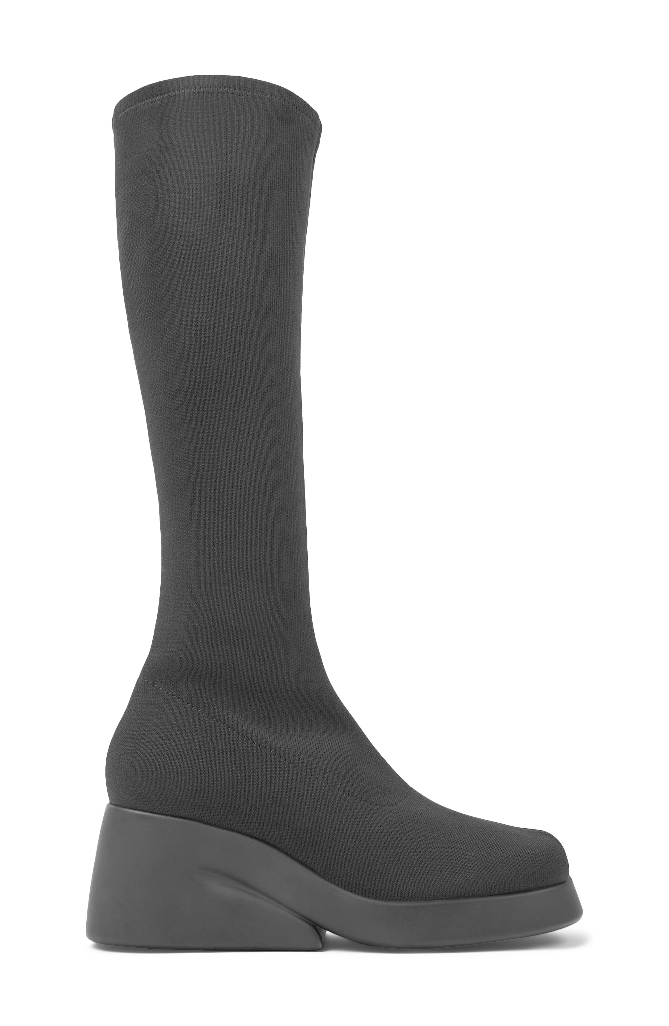 Camper Kaah Knit Tall Boot, Alternate, color, 