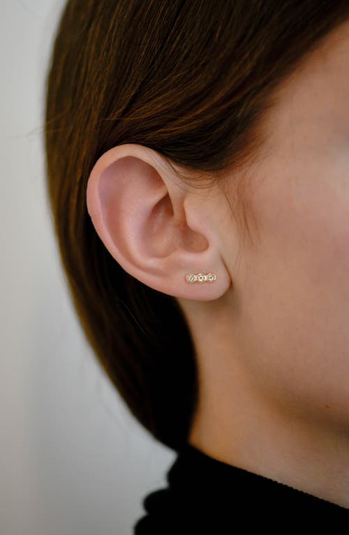 Anzie Jac + Jo Mini Bolt Single Stud Earring