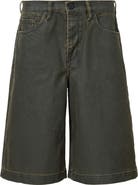 AllSaints Louie Oversize Denim Shorts