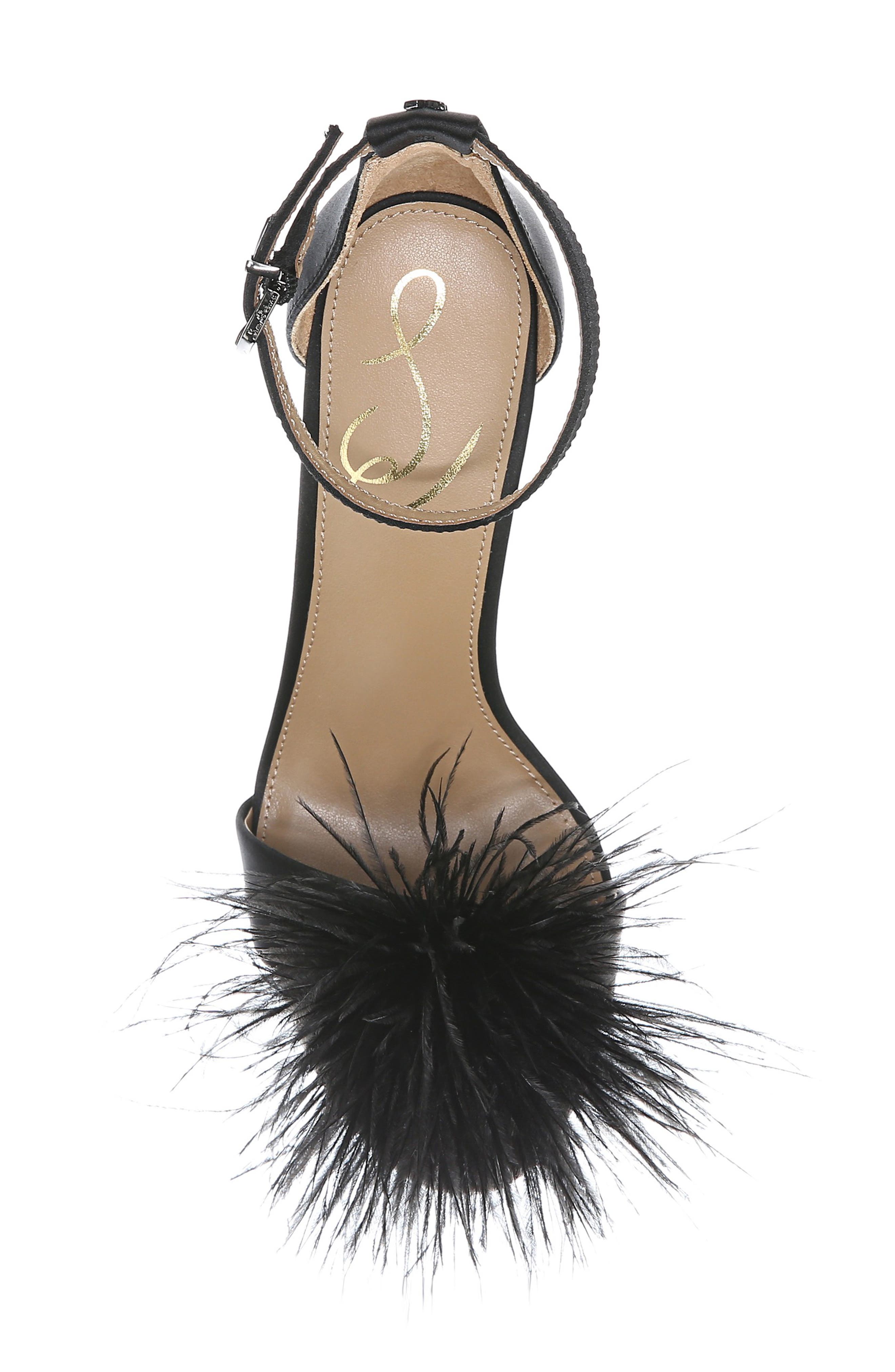 Sam Edelman Yaro Feather Sandal, Alternate, color, 