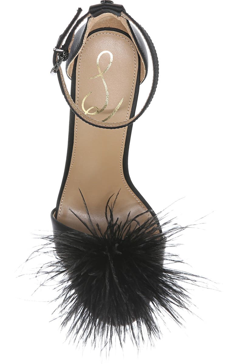 Sam Edelman Yaro Feather Sandal, Alternate, color,