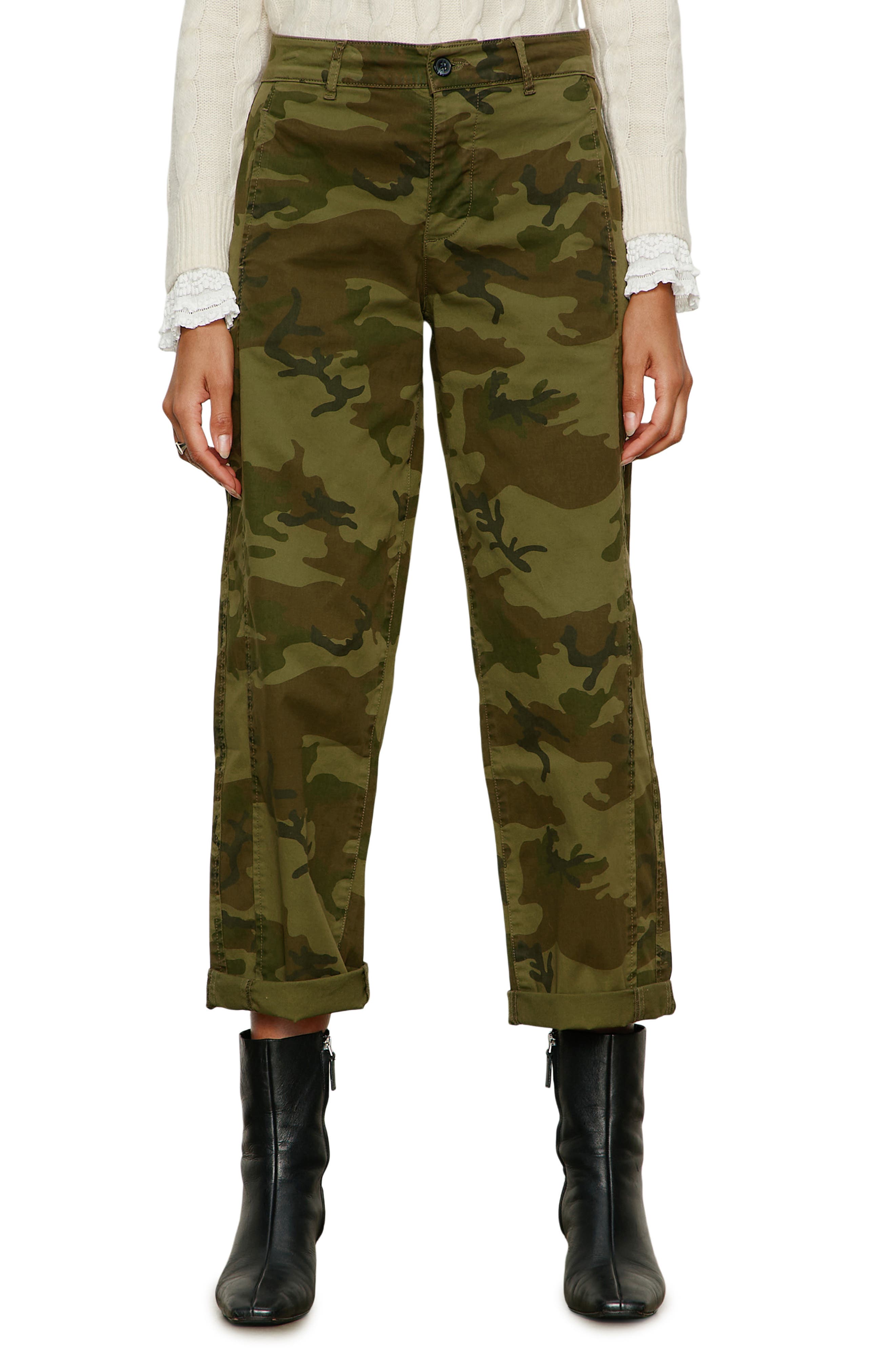 Boyfriend Cruiser Barrel Twill Pants