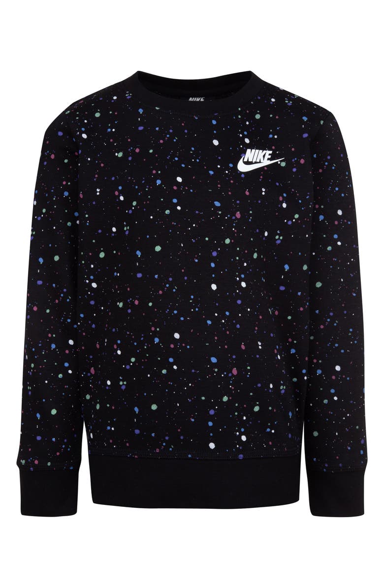 Nike Kids' Splatter Long Sleeve T-Shirt, Main, color, 