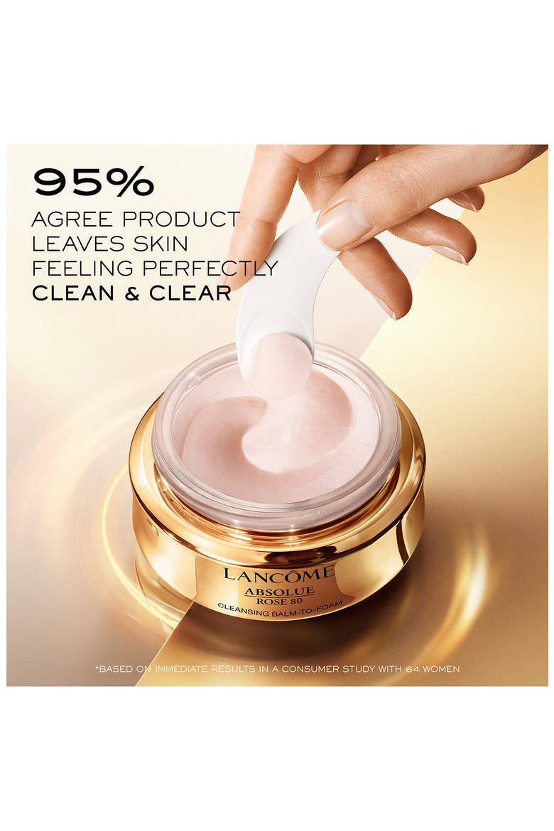 Absolue Rose 80 Cleansing Balm-to-Foam, Alternate, color, NO COLOR
