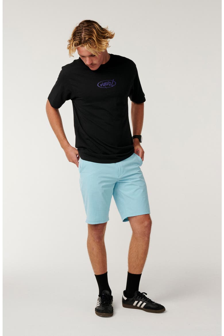 Boardwalk Jackson Shorts, Alternate, color, WAVE POOL