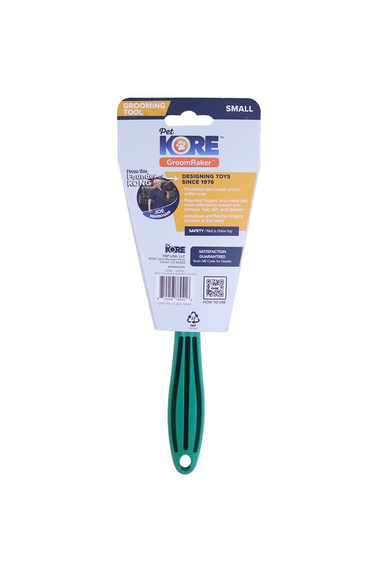 Deshedding Tool For Small Dogs, Alternate, color, Green