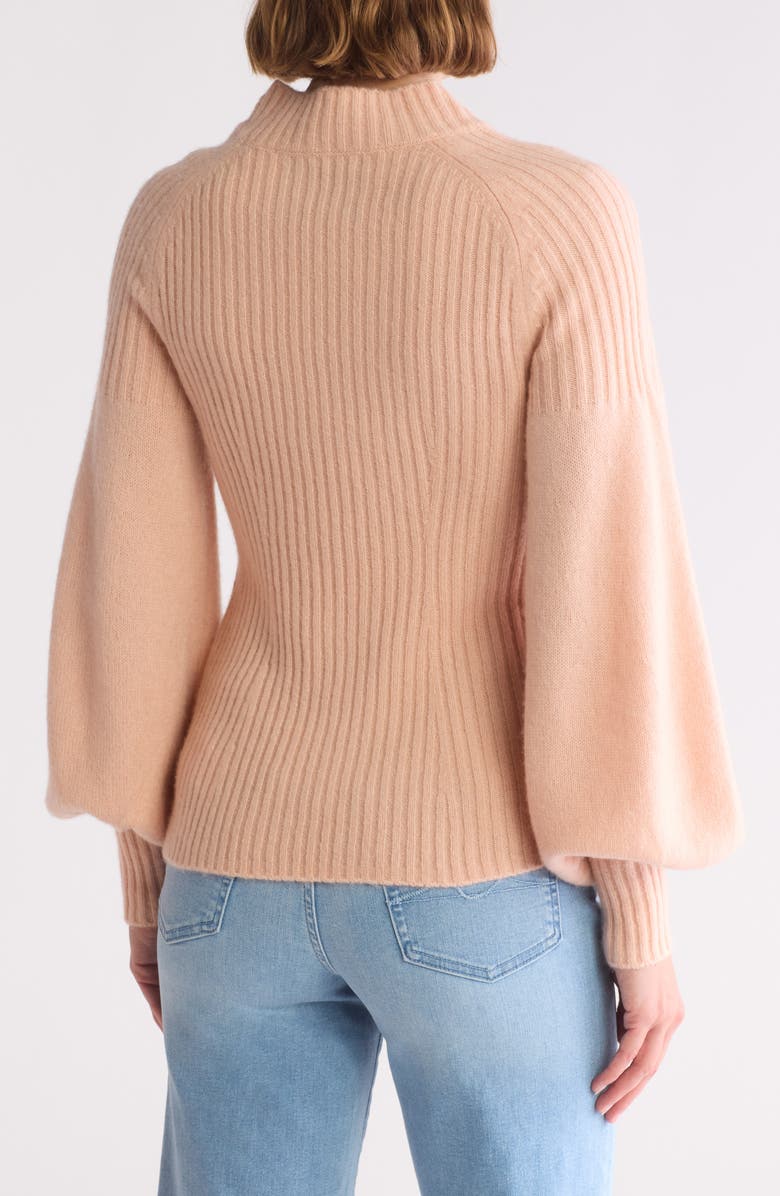 7 For All Mankind Wool & Cashmere Blend Pullover Sweater, Alternate, color, Blush