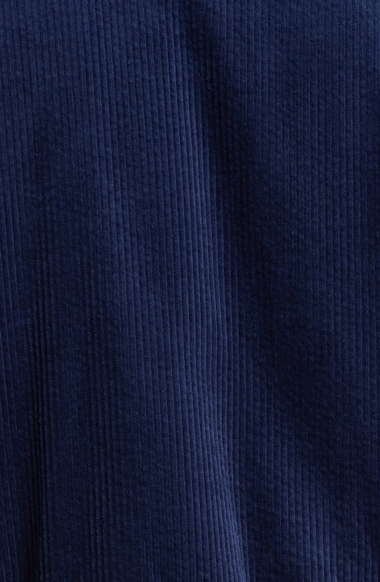 PacSun NY Corduroy Varsity Jacket, Alternate, color, Navy