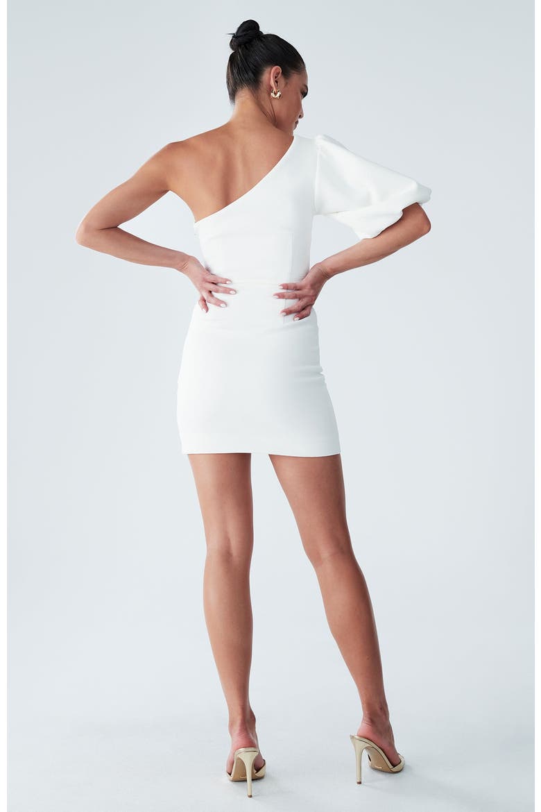 Dephina Mini Dress, Alternate, color, White