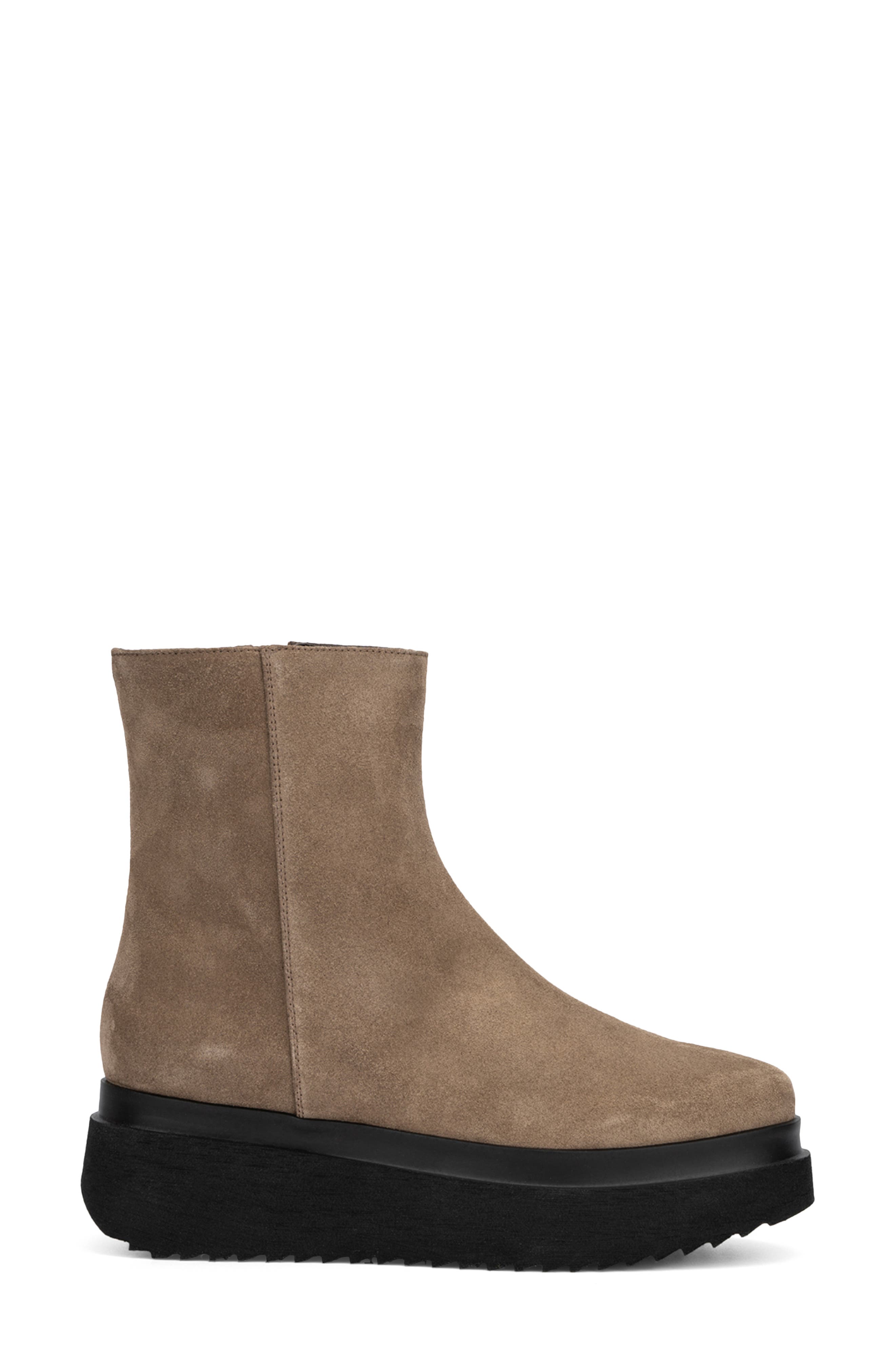 Aquatalia Water Repellent Suede Platform Bootie (Women) | Nordstromrack