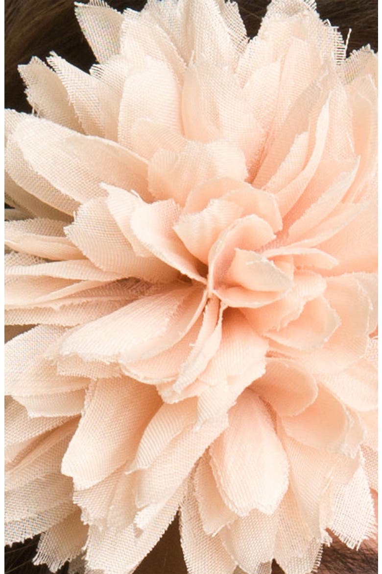 Capelli of New York Chiffon Flower Headband, Alternate, color, NATURAL