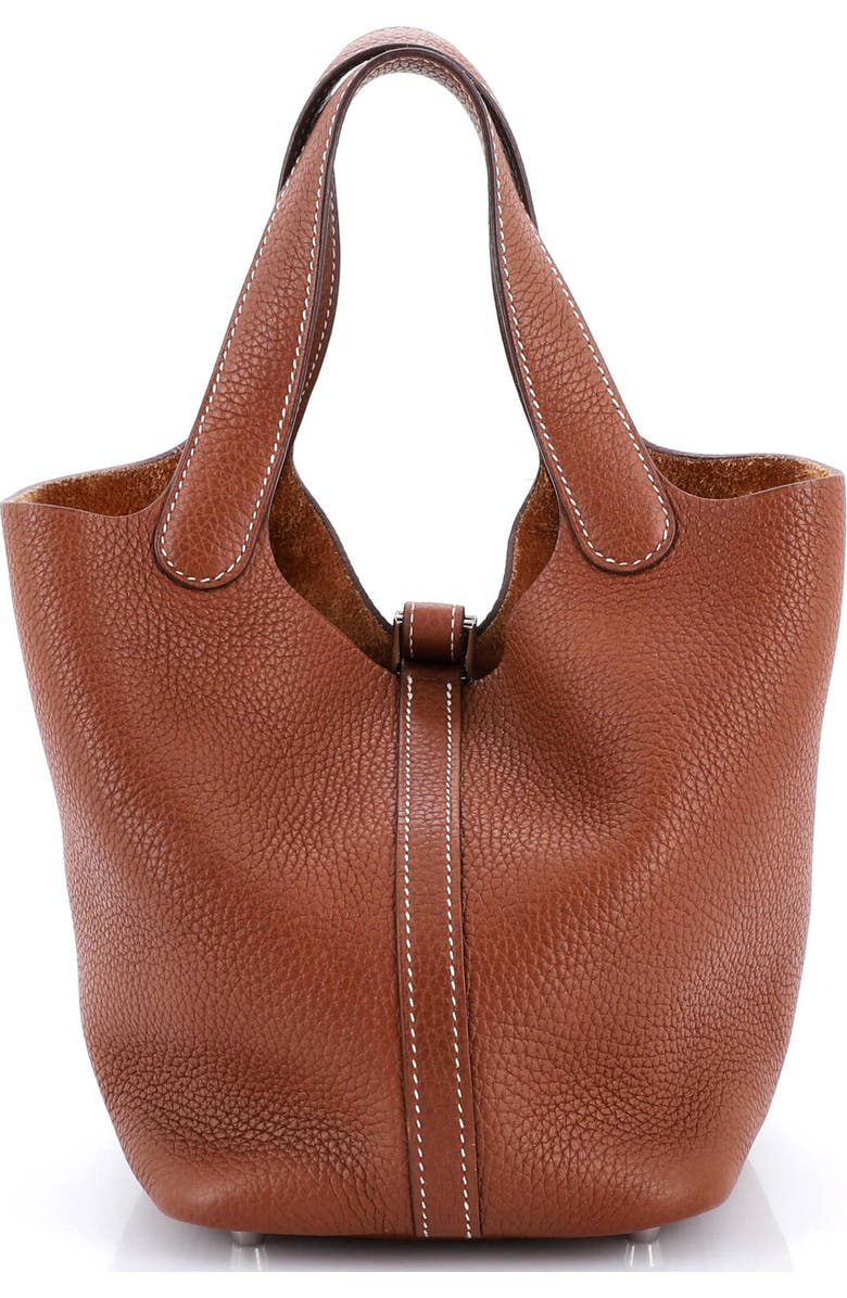 Pre-Owned Hermes Picotin Lock Bag Clemence PM, Alternate, color,