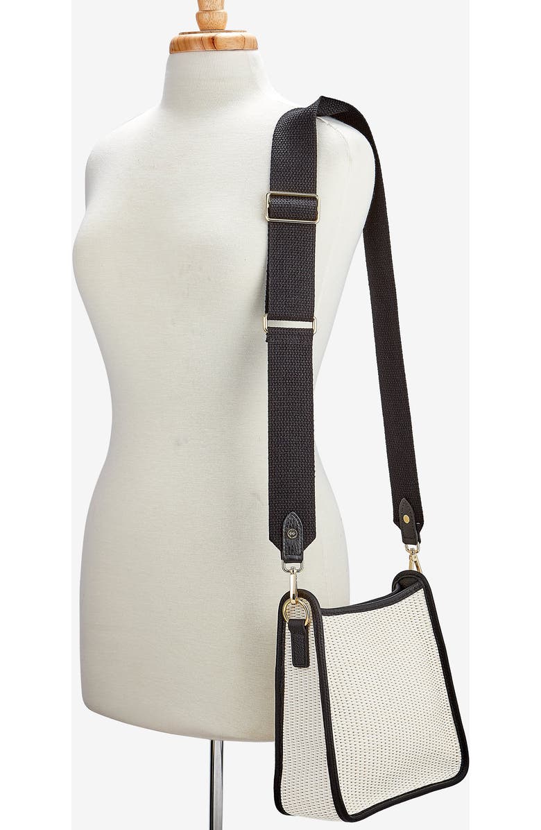 GiGi New York Elle Crossbody, Alternate, color, Black