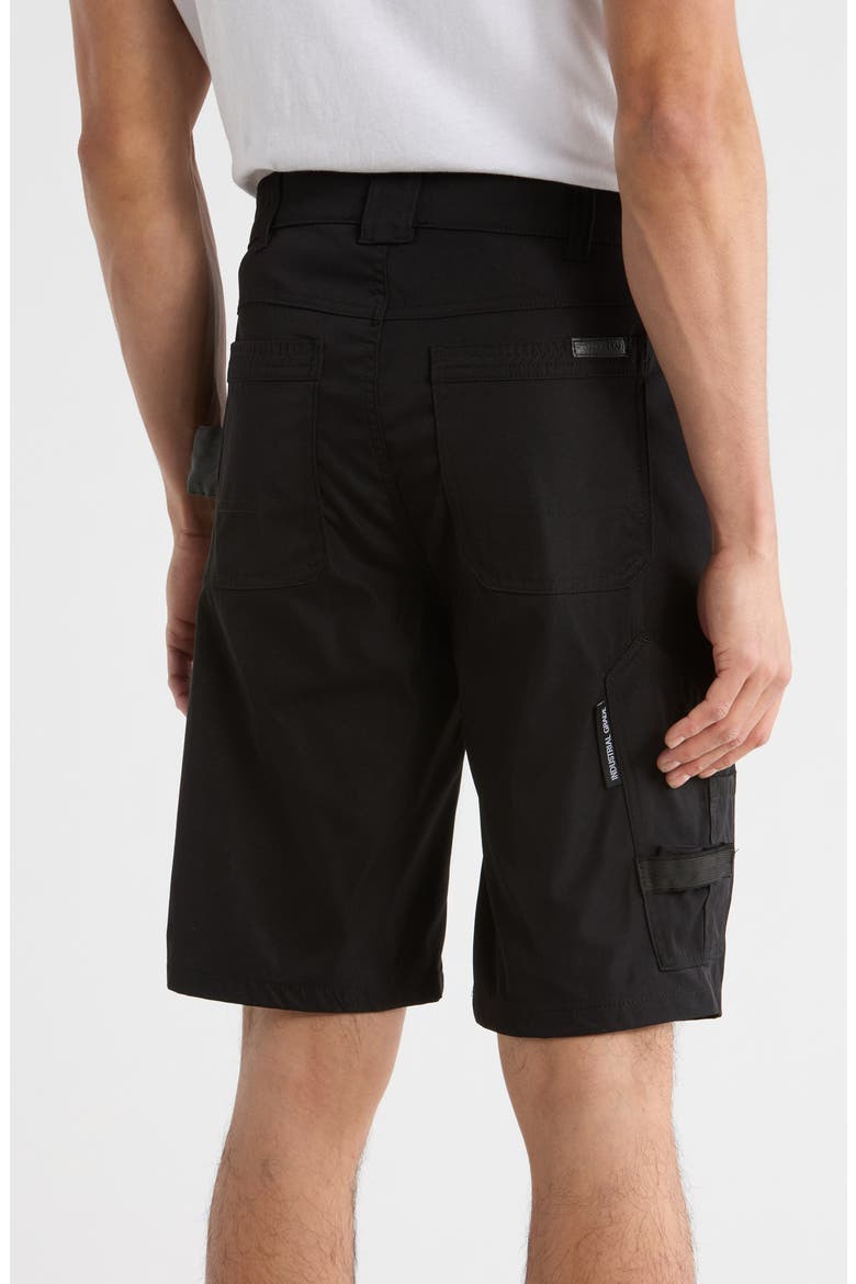 Water Resistant Technical Carpenter Shorts, Alternate, color, BLACK