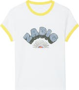 Zadig & Voltaire Logo Graphic Ringer Tee