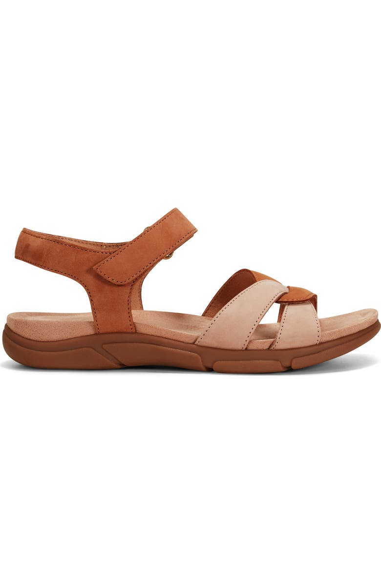 Easy Spirit Marian Ankle Strap Sandal, Alternate, color, Medium Brown