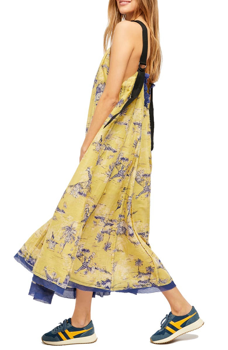 Free People Tropical Toile Dress, Alternate, color,