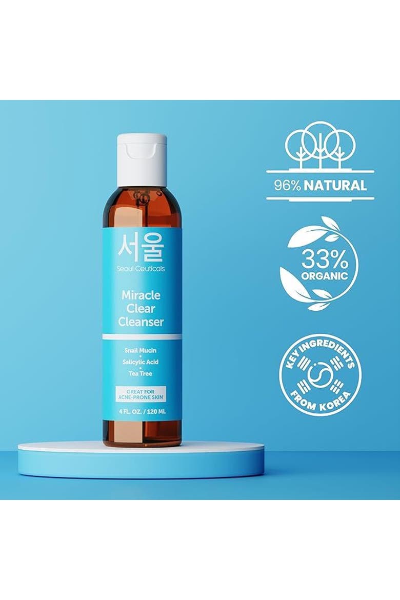 Miracle Clear Korean Snail Mucin Cleanser, Alternate, color, Clear