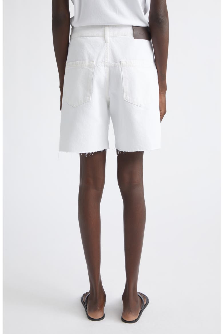 Ellis Cutoff Denim Skate Shorts, Alternate, color, TALC