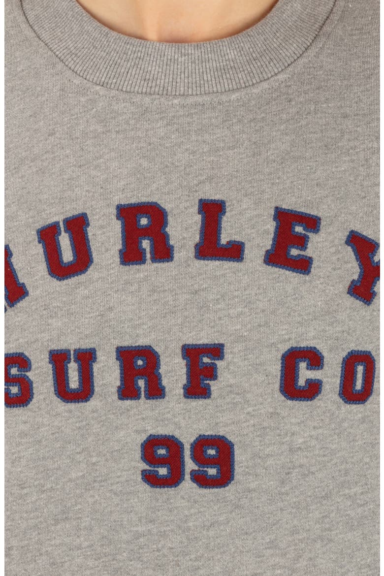 Letterman Graphic Sweatshirt, Alternate, color, GREY HEATHER