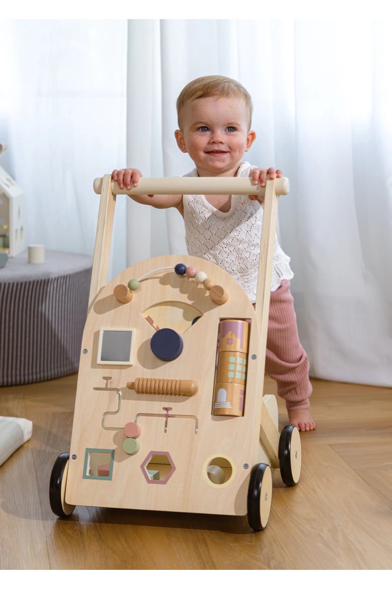 Wooden Activity Walker, Alternate, color, Natural Wood