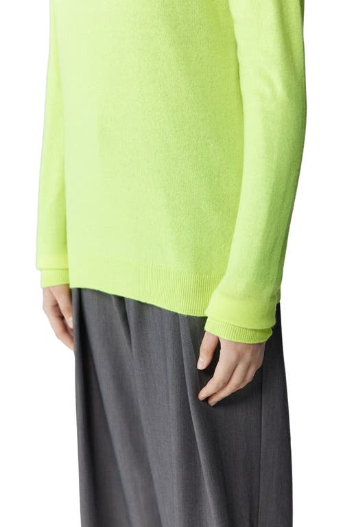 Gobi Mongolian Cashmere Crew Neck Sweater In Green