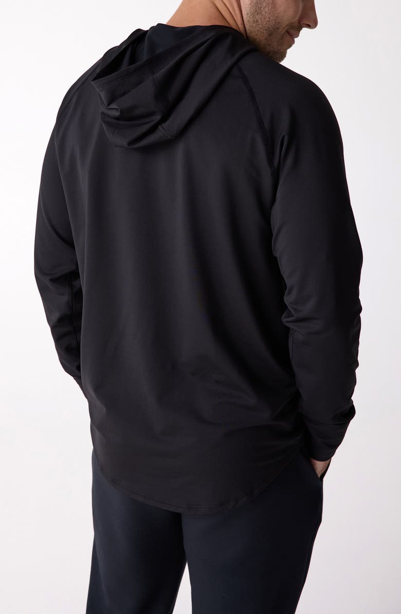 Centerline Athletics Layering Hoodie Men's, Alternate, color, Black