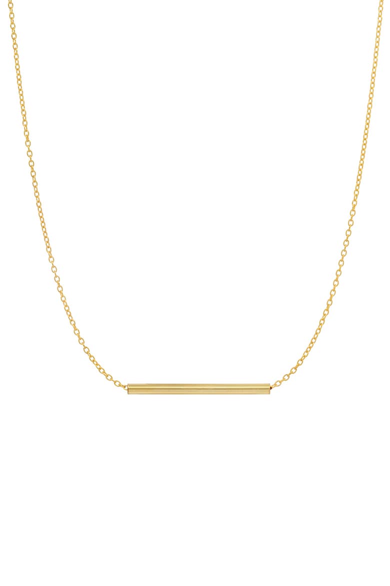Waimea Bar Necklace, Main, color, GOLD-FILLED