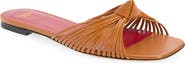 Valentino Annet Knotted Flat Slide Sandal