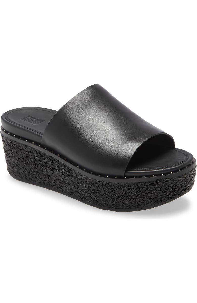 FitFlop Eloise Platform Espadrille Slide, Main, color,