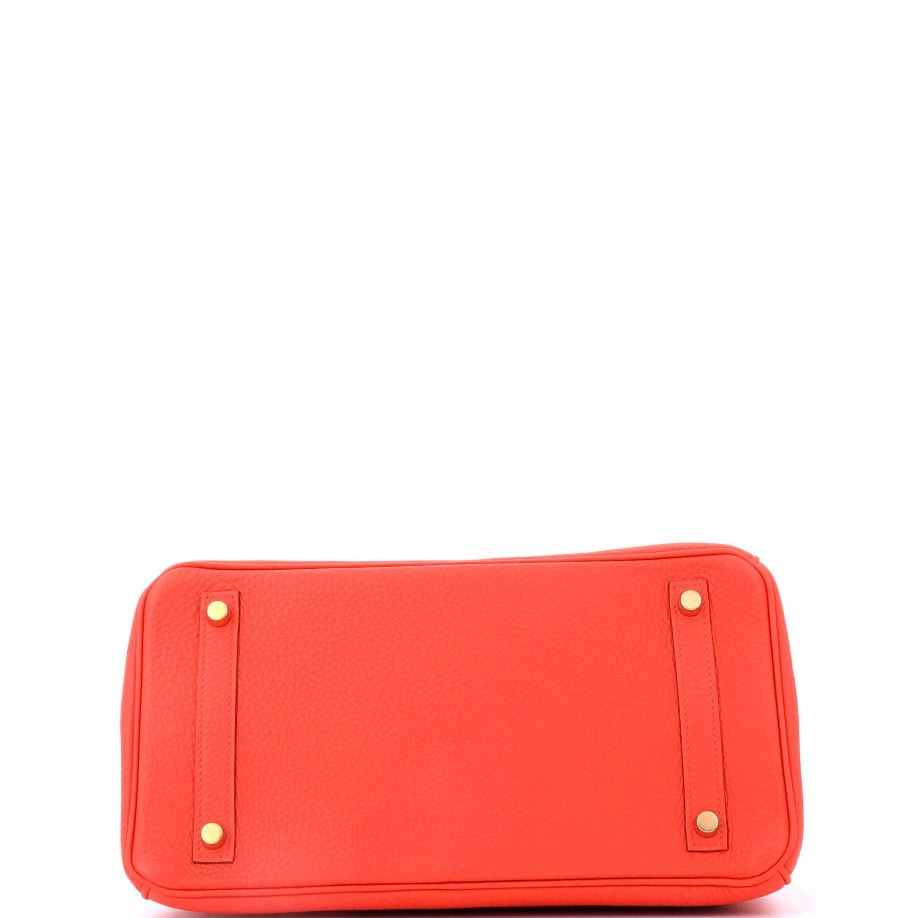 Pre-Owned Hermes Birkin Handbag Orange Togo with Gold Hardware 30, Alternate, color, Capucine