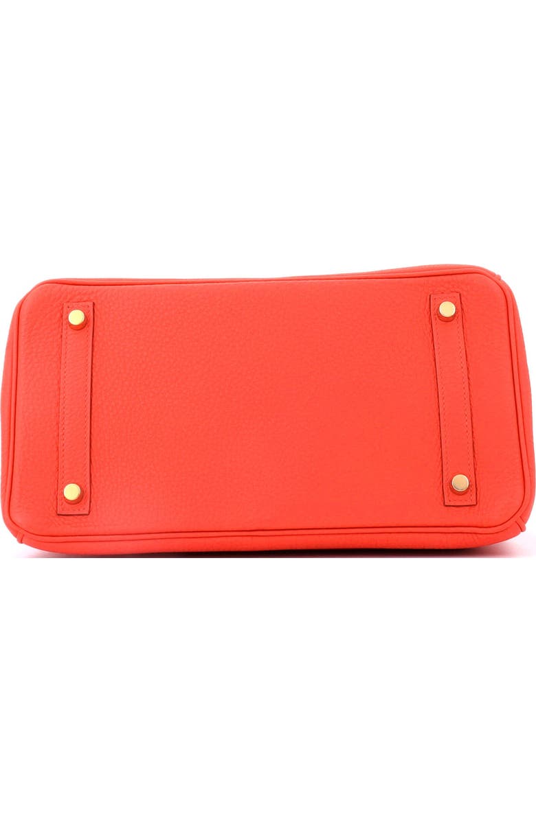 Pre-Owned Hermes Birkin Handbag Orange Togo with Gold Hardware 30, Alternate, color, Capucine