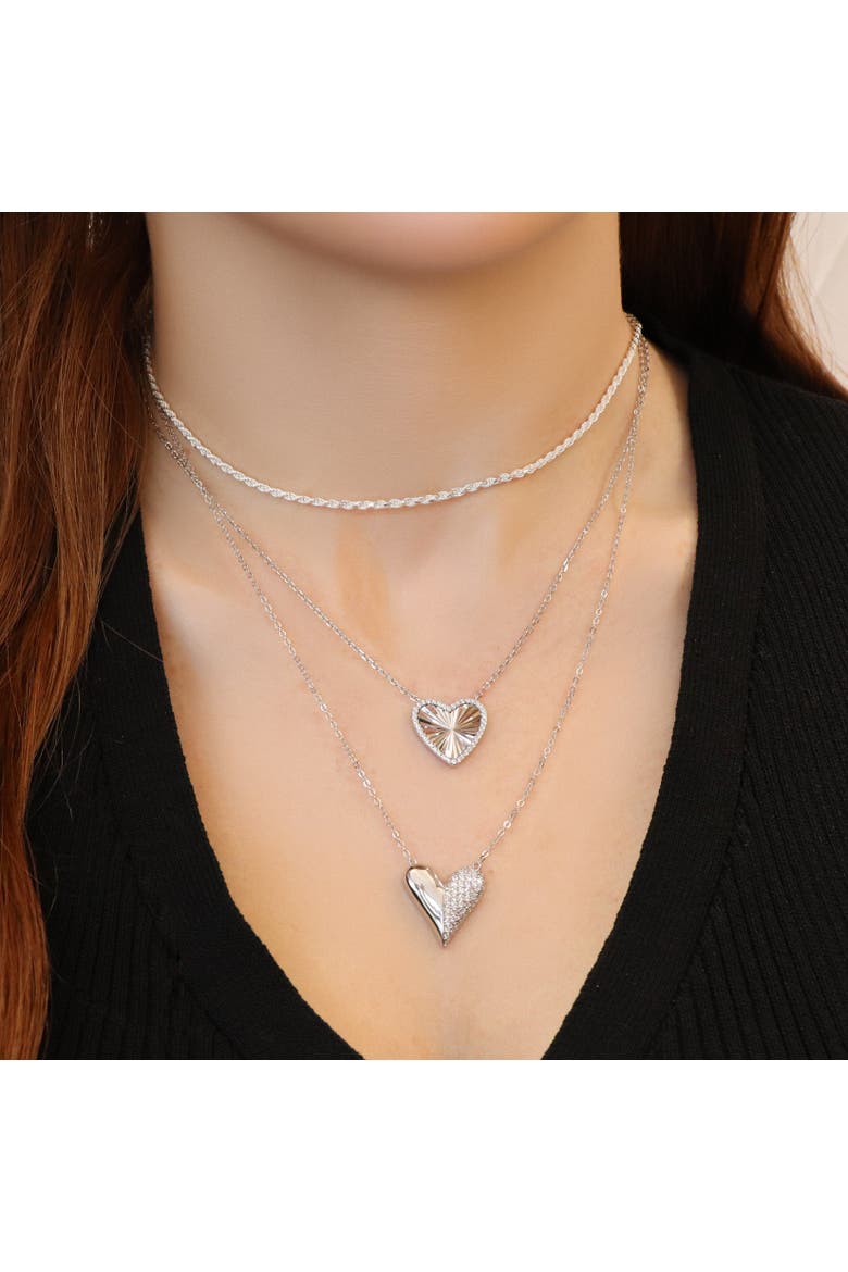 Twisted Rope Chain Necklace, Alternate, color, Sterling Silver