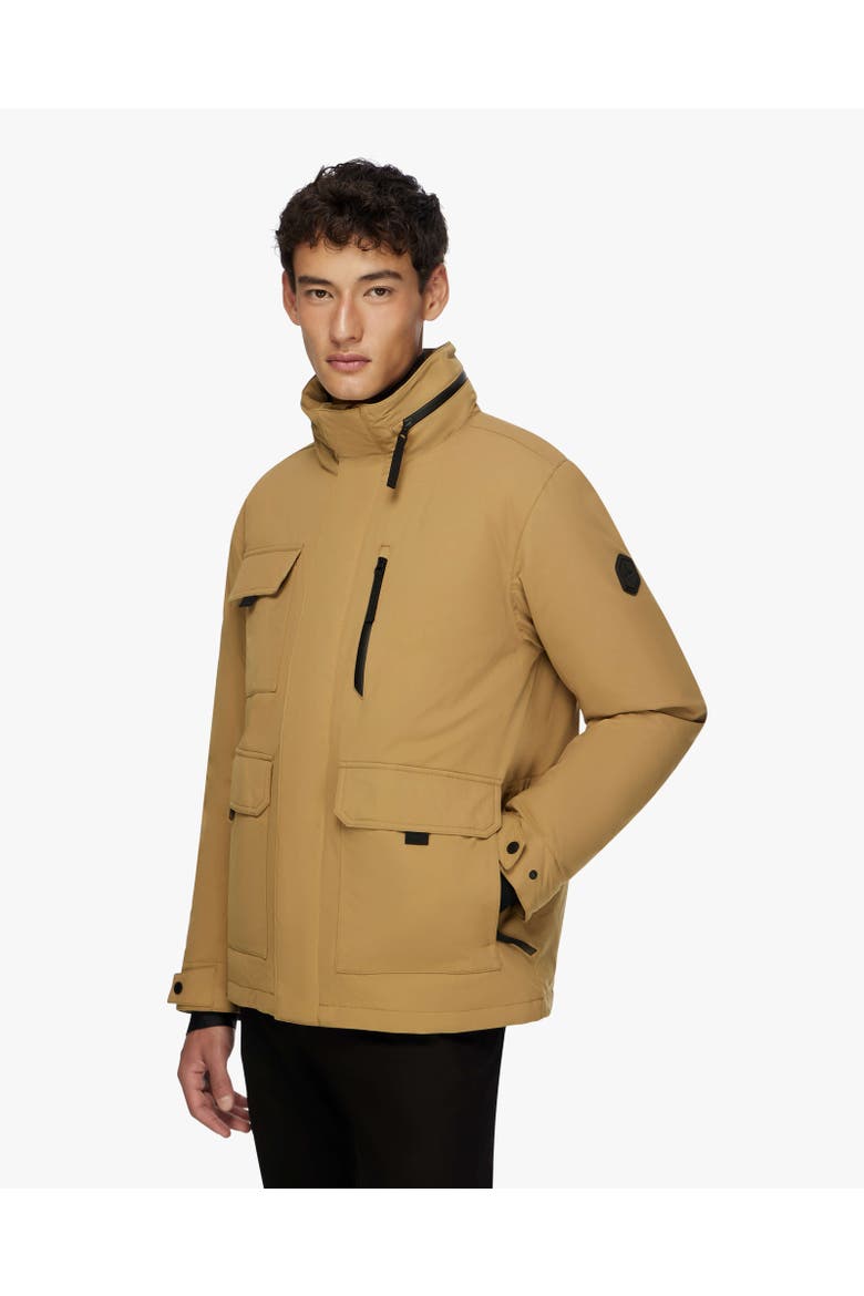 TESLIN | Recycled Down Winter Jacket, Alternate, color, Dark Sand