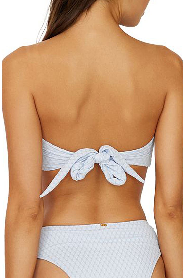 Detail Bandeau Bikini Top, Alternate, color, TALLULAH