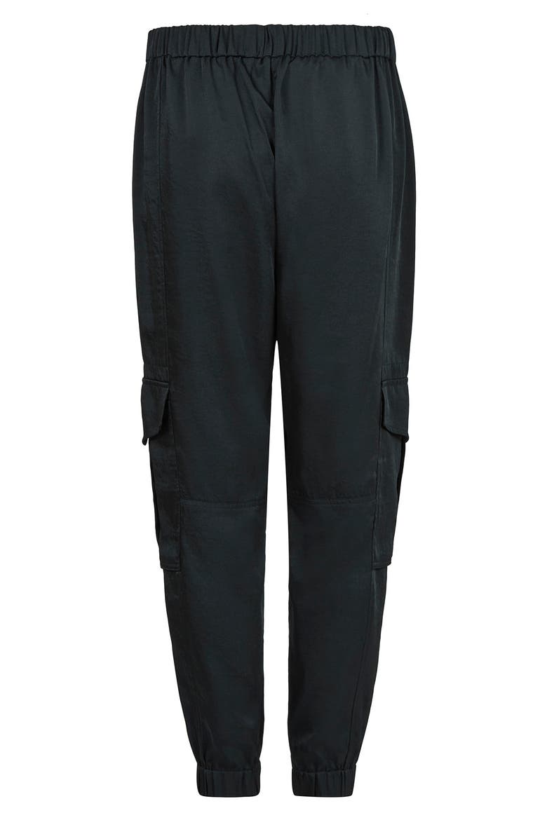 Frieda Cargo Pants, Alternate, color, BLACK