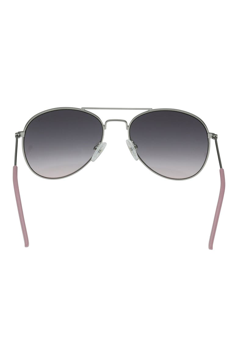 Kids' Gradient Navigator Sunglasses, Alternate, color, LIGHT NICKELTIN / GRADIENT