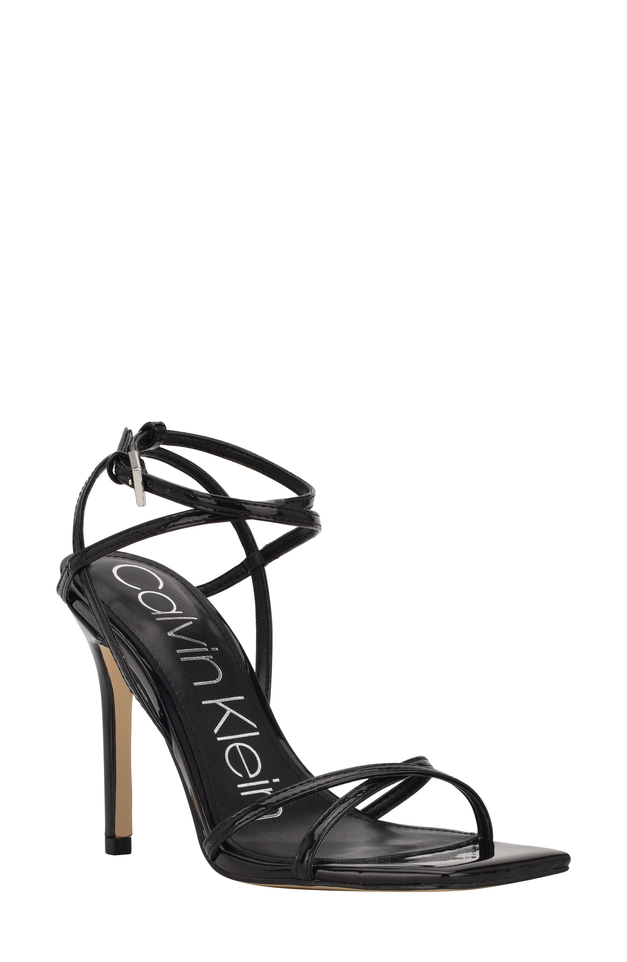 Calvin Klein Tegin Sandal, Main, color, Black