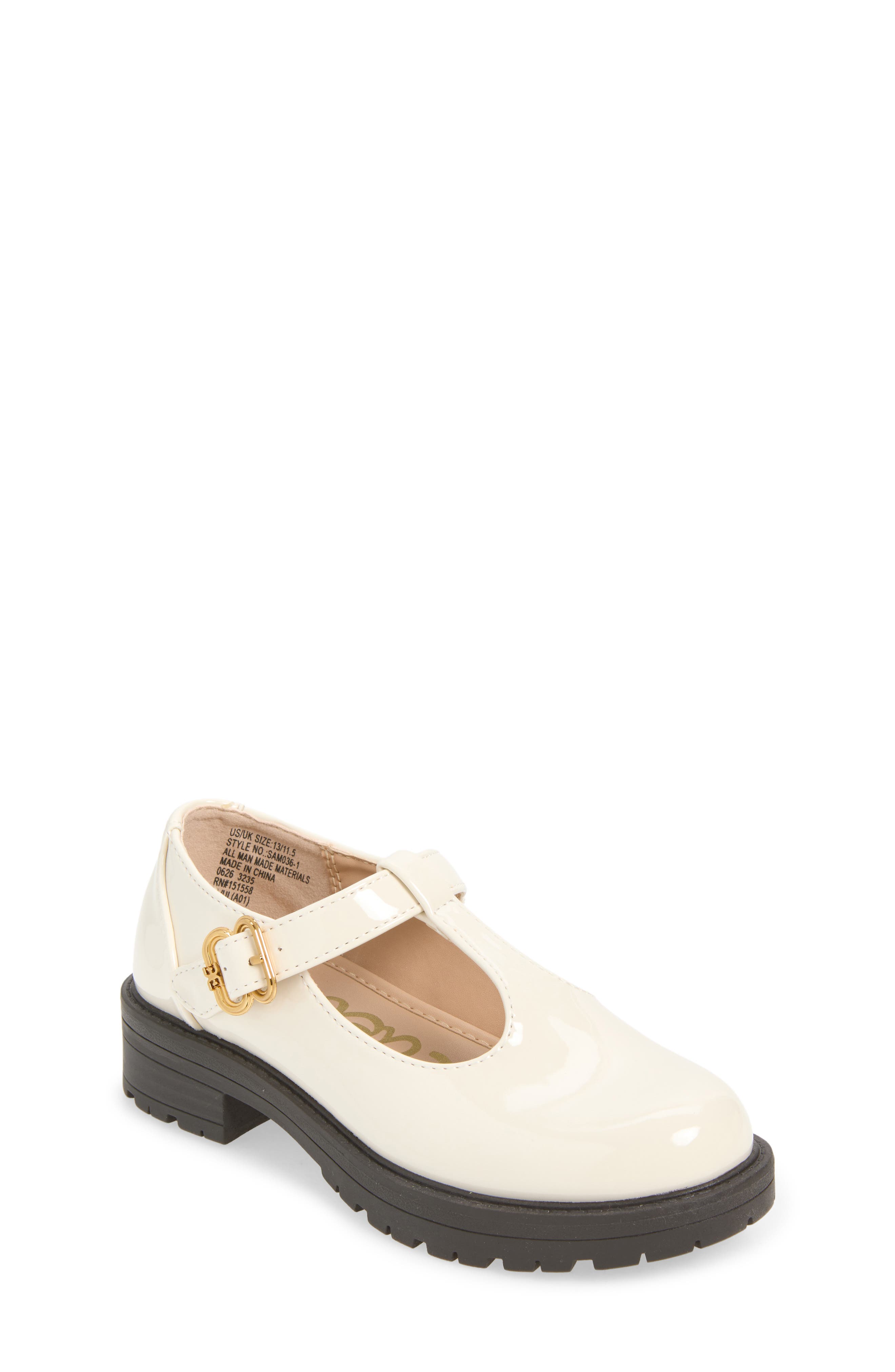 Kids' Taelor T-Strap Shoe, Main, color, IVORY