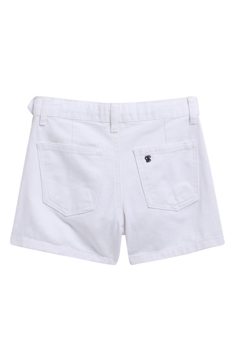 Jessica Simpson Kids' Studded Denim Skort, Alternate, color, White