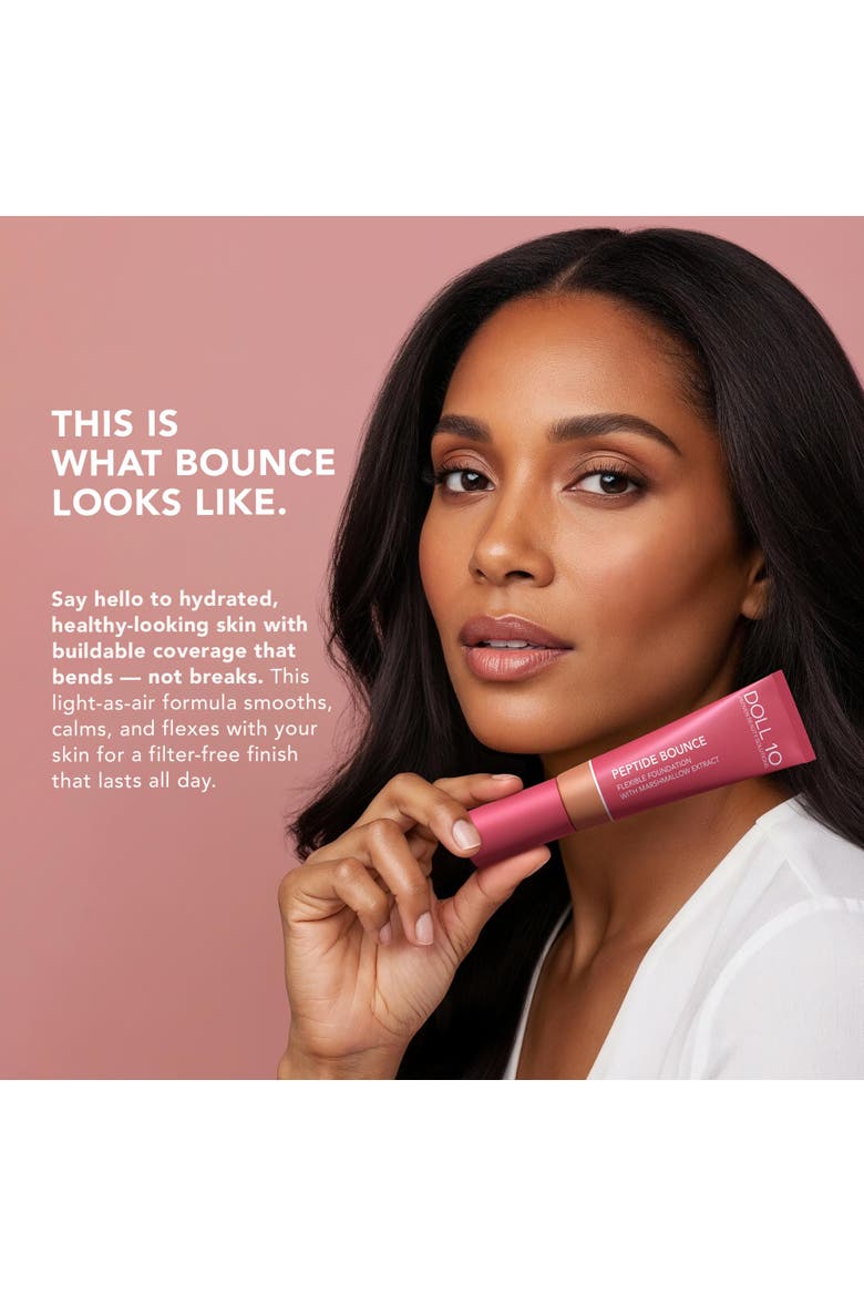 Peptide Bounce Flexible Foundation with Marshmallow, Alternate, color, Medium
