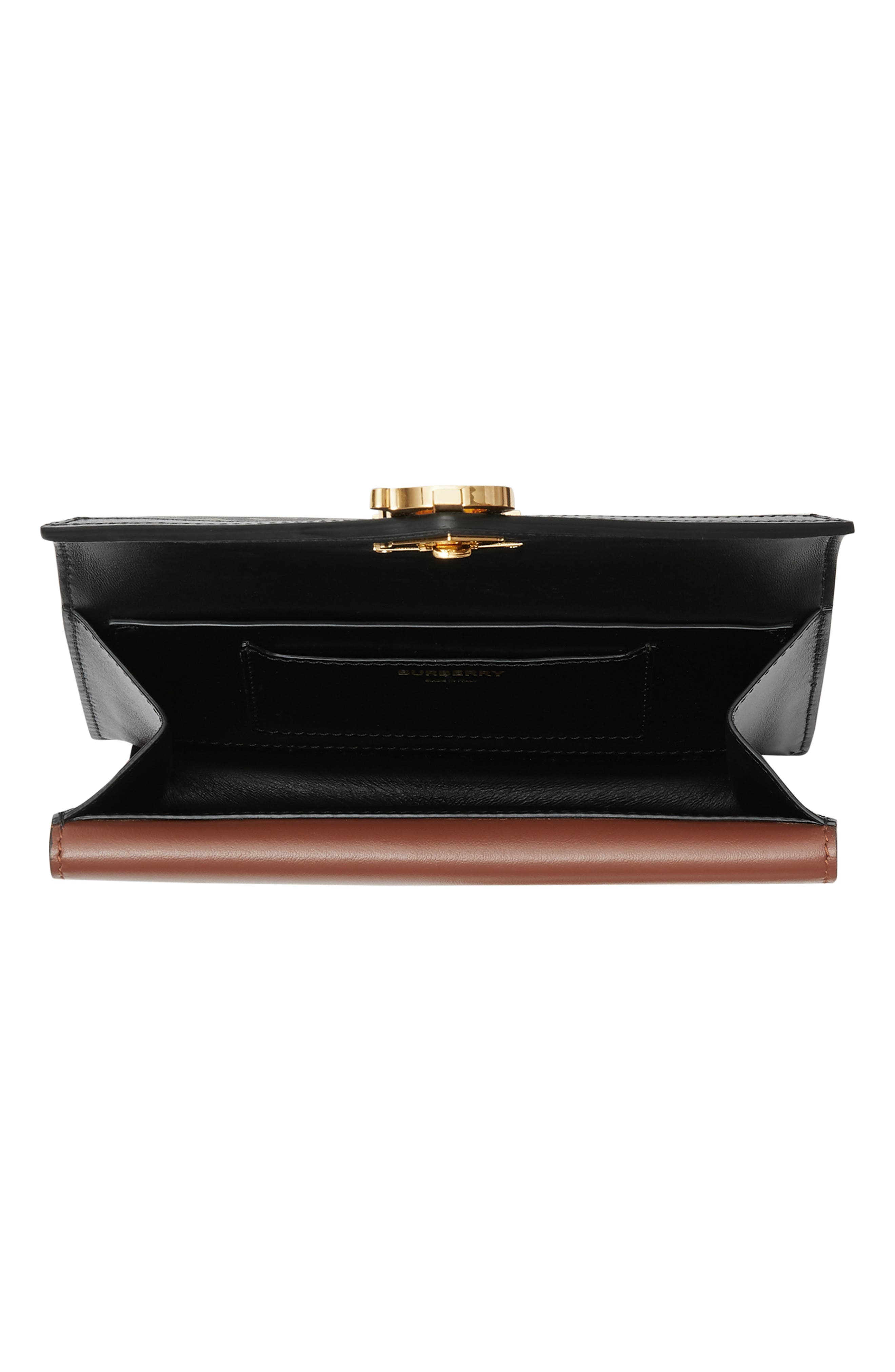 TB Monogram Wallet & Card Case Canvas Belt Bag, Alternate, color, BRIDLE BROWN