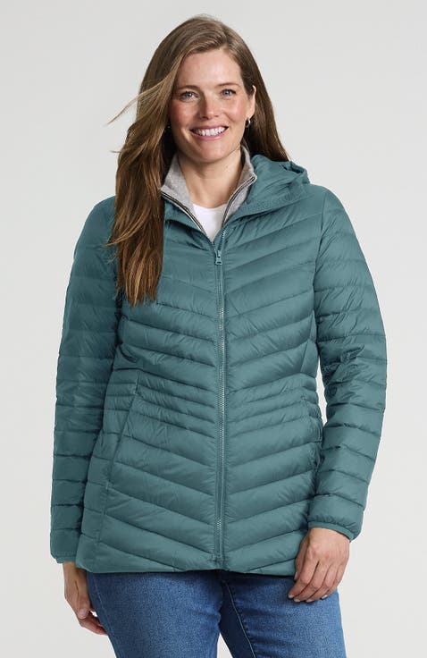 Wanderweight Packable Down Long Jacket