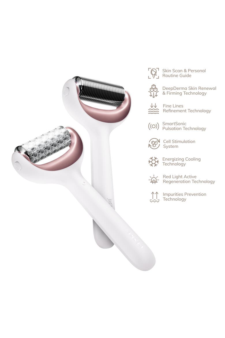 SmartAppGuided MicroNeedle Face & Body Roller | 8 in 1, Alternate, color, Starlight
