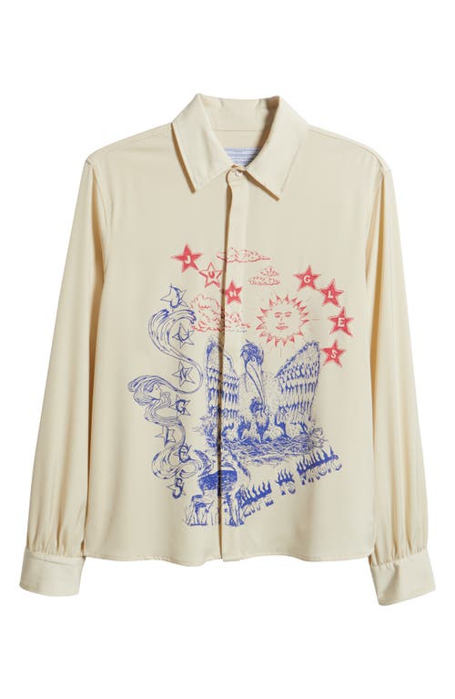Jungles Magic Scribbles Button-up Shirt