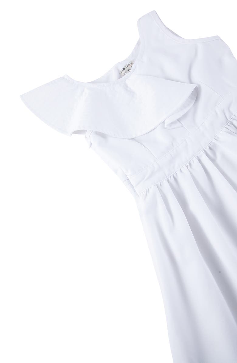 Habitual Kids' Ruffle Fit & Flare Dress, Alternate, color, 