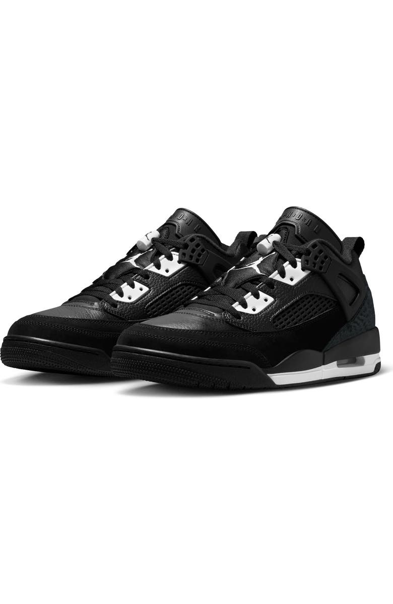 Jordan Spizike Low Sneaker, Main, color, Black/White
