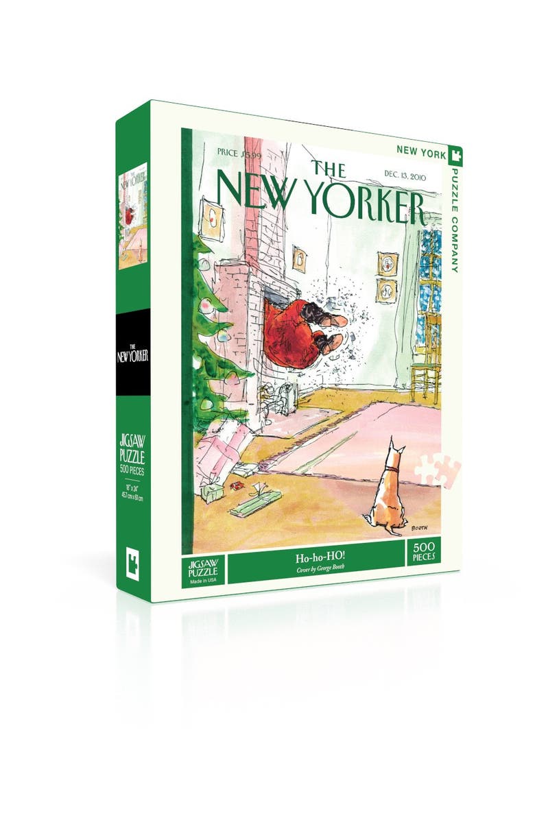 NEW YORK PUZZLE COMPANY Ho-ho-HO 500 Piece Puzzle, Alternate, color, 